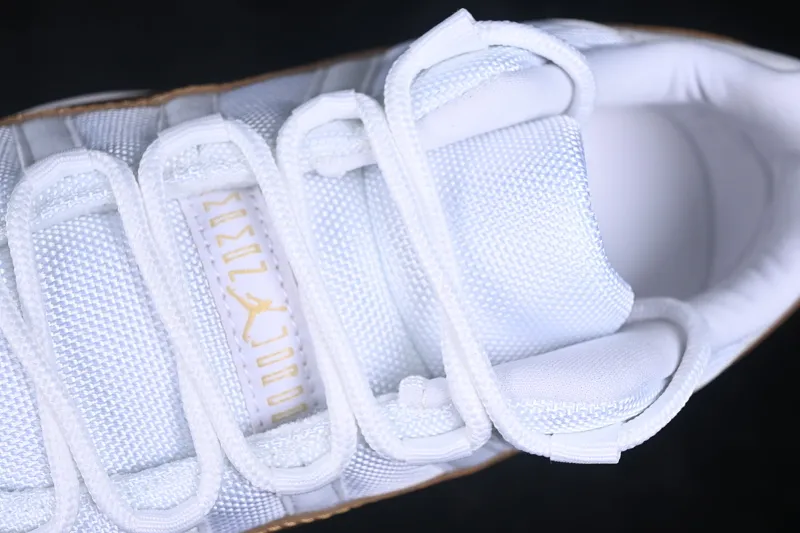 All categories Air Jordan Jordan series basketball shoes Air Jordan 11 Air Jordan 11 Low "Metallic Gold" AJ11 Joe 11 Platinum AH7860-102